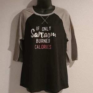 Athletic Works "If Only Sarcasm Burned Calories"